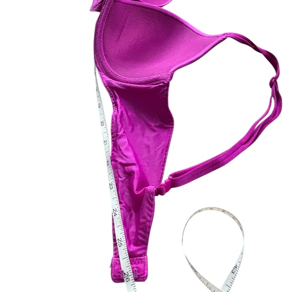 Victoria’s Secret Very Sexy Lightly Lined Plunge Bra Magenta Purple 34B - Picture 6 of 9